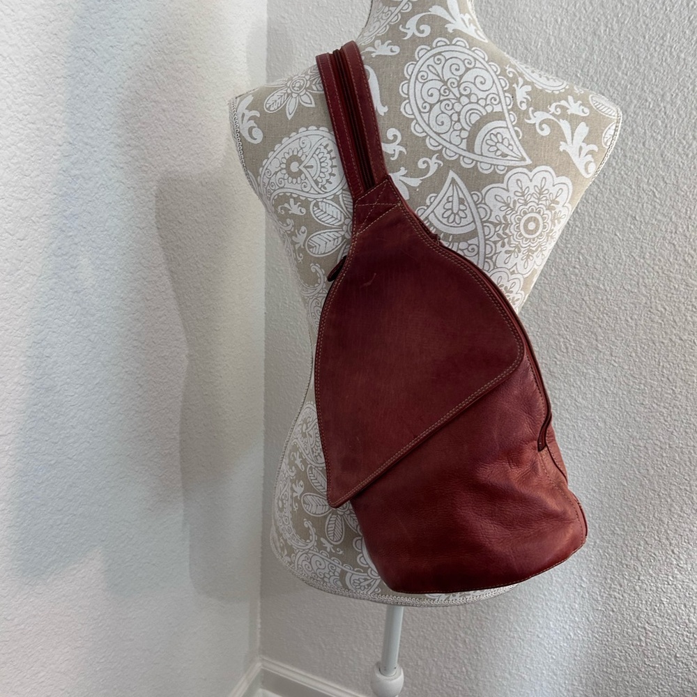 Chaos Leather Collection Backpack Shoulder Bag - Picture 2 of 16